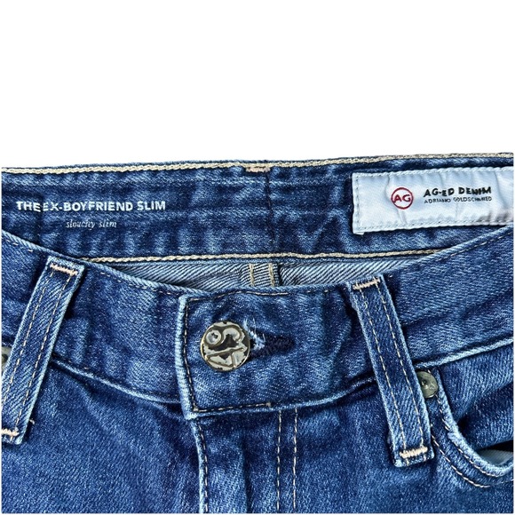 Ag Adriano Goldschmied Women’s Boyfriend Jeans - Blue
